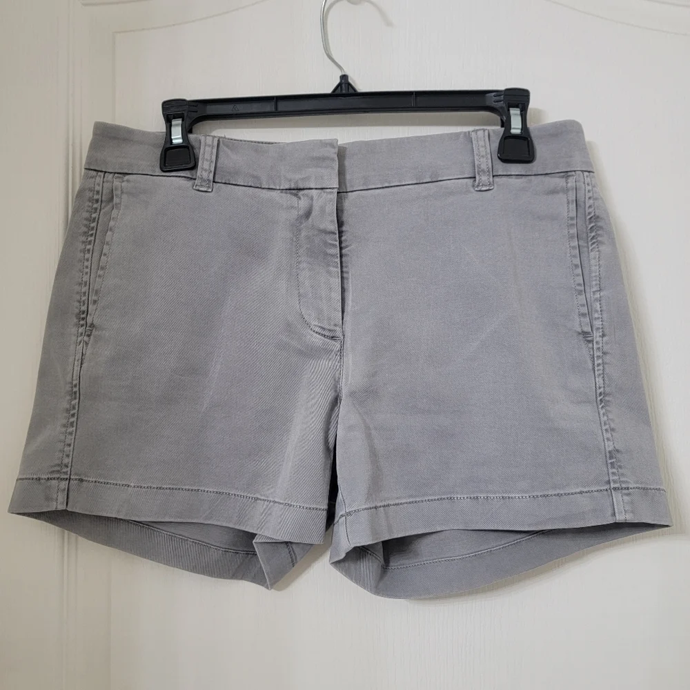 J. Crew Size 4 Washed Gray Stretch 4